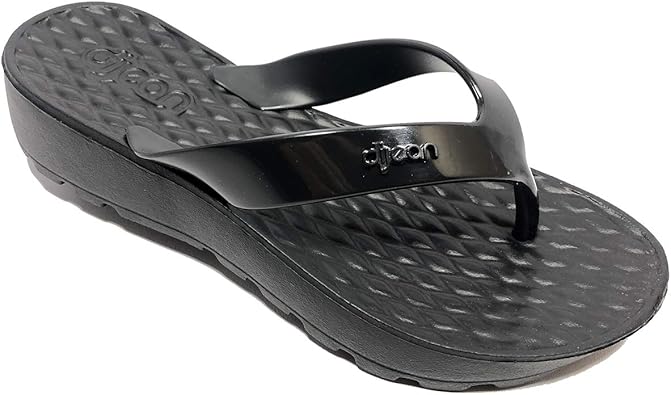 tamanco anabela dijean preto