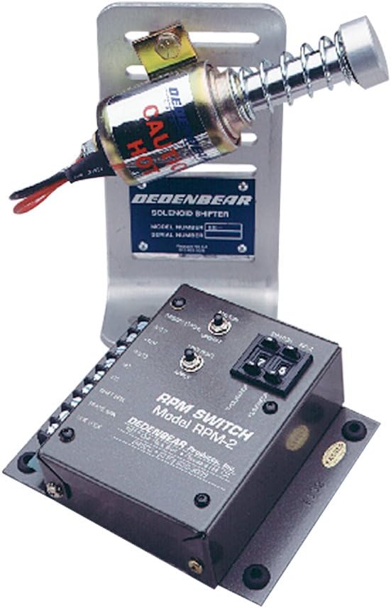 amazon com dedenbear products ss2rpm 2 speed solenoid shifter with rpm switch automotive dedenbear products ss2rpm 2 speed solenoid shifter with rpm switch