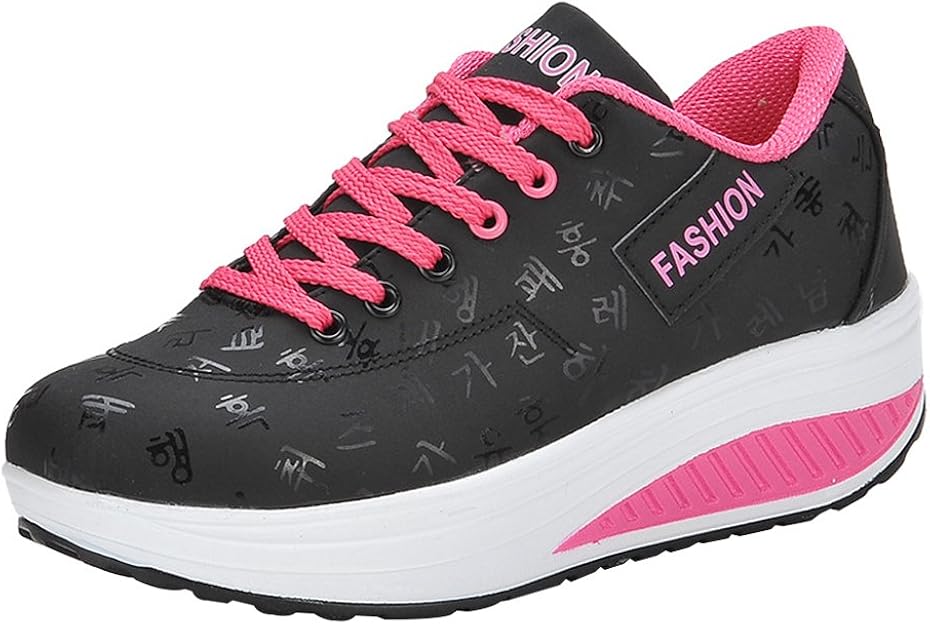 Women Sneakers Walking Shoes Shoes Slope Platform Shoe