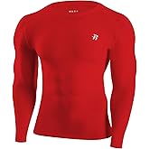 Runhit Long Sleeve Compression Shirts for Men, UPF 50+ Men's Compression Shirts, Running Athletic Workout Base Layer