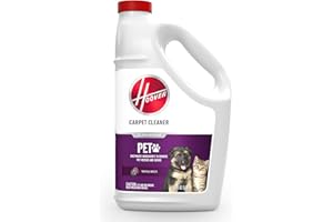 Hoover Pet Carpet Cleaner Solution, 128 oz., Tropical Breeze Scent, Deep Cleaning Shampoo Solution, Eliminates Urine Stains a