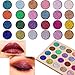 SUNTRIC 24 Color Highly Pigmented Diamond Glitter Rainbow Eye Shadow Palette Flash Shimmer Eyeshadow Make Up Palette