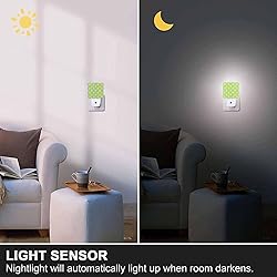 Chrobak LED Night Light,Yellow Rubber Ducks Pattern