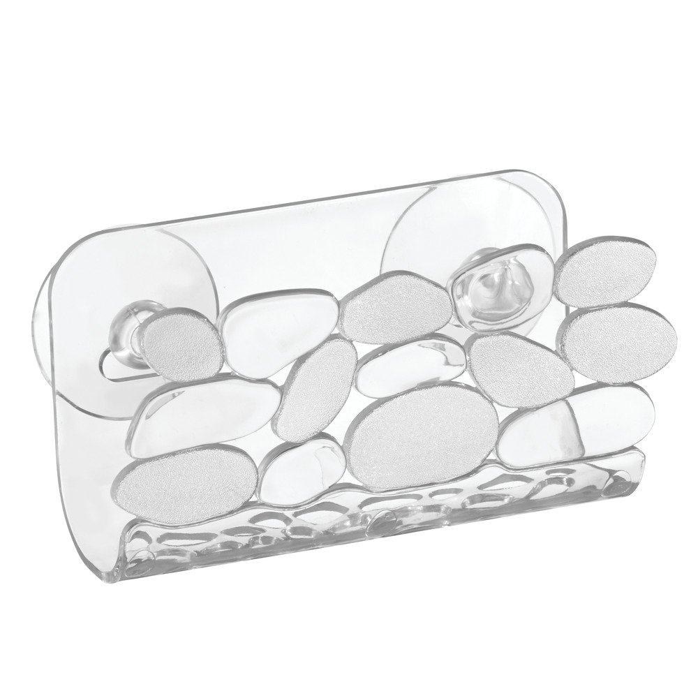 iDesign Pebblz Suction Sink Cradle, Clear