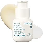 innisfree Gentle Retinol Salicylic Acne Serum, Korean Face Treatment for Blemishes and Clear Skin
