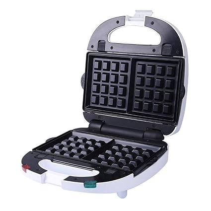  3 In 1 Sandwich Grill Waffle Maker Non Stick