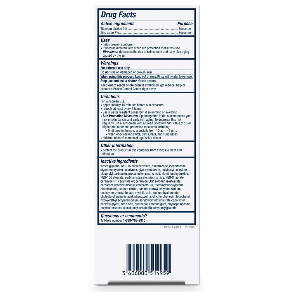 cerave zinc oxide
