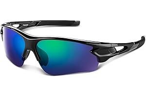 BEACOOL Polarized Sports Sunglasses for Men Women Youth Baseball Fishing Cycling Running Golf Motorcycle Tac Glasses UV400