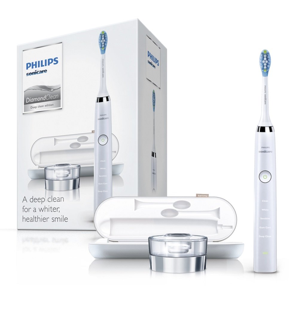Philips Sonicare DiamondClean Electric Toothbrush, 2019 Edition, White