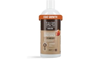 TAURO PROLINE Tauro Pro Line Deshedding Dog Conditioner - Cat & Dog Shedding Control, Coat Repair & Fur Density Support, Moisturizing Pet Conditioner, Safe for Sensitive Skin (Coat Growth Recovery 13.5 Fl Oz)