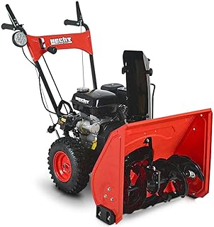 Hecht 9555 SE Benzin-Schneefräse (Elektrostart, 56cm, 4 kW/ 5,5PS, 4-Vorwärts-, 1 Rückwärtsgang)