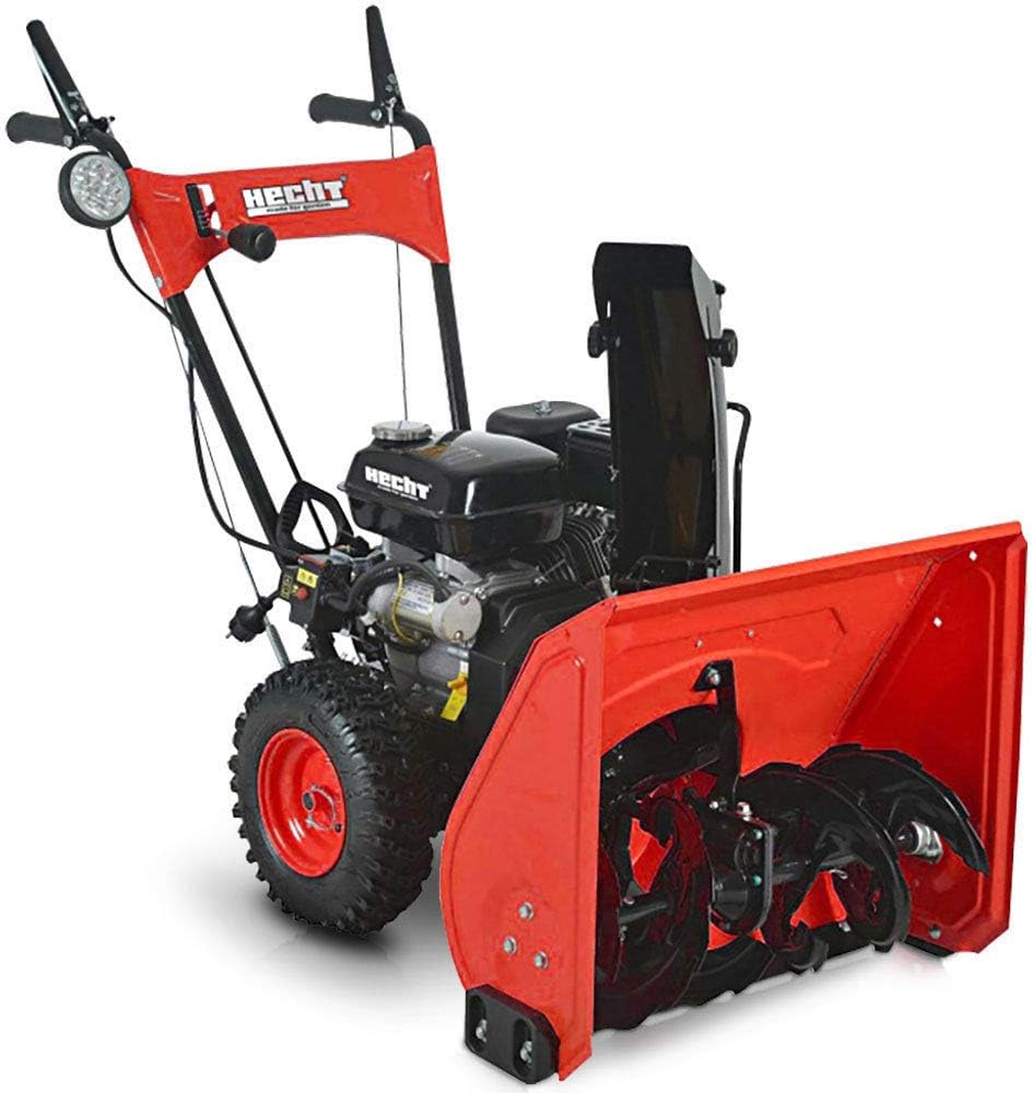 Hecht 9555 SE Benzin-Schneefräse (Elektrostart, 56cm, 4 kW/ 5,5PS, 4-Vorwärts-, 1 Rückwärtsgang)