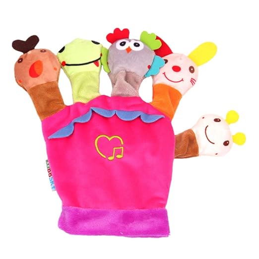 H.eternal Spielhandschuh Baby-Spielzeug mit vielen Effekten zum Fühlen, Sehen zur Stärkung der Eltern-Kind-Beziehung