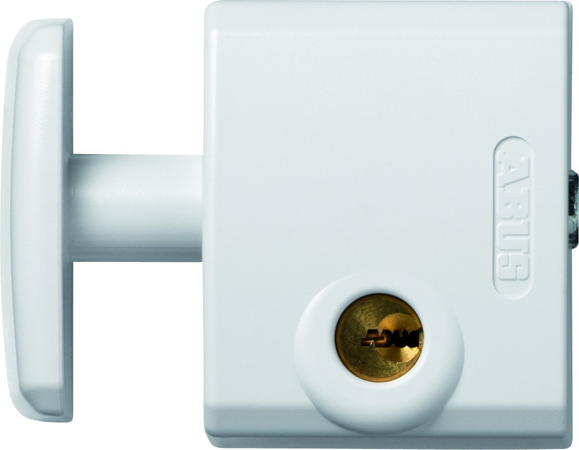 ABUS 26801 FOFTS3002 W Sliding Window Lock Pendant Door/With Opening Concave White