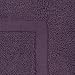 Utopia Towels Luxury Cotton Hotel-Spa Tub-Shower Bath Mat Floor Mat - (2 Pack, Plum, 21 x 34 Inches) - Washable Bath Rug Set - Luxury Size - Maximum Absorbency - Machine Washable