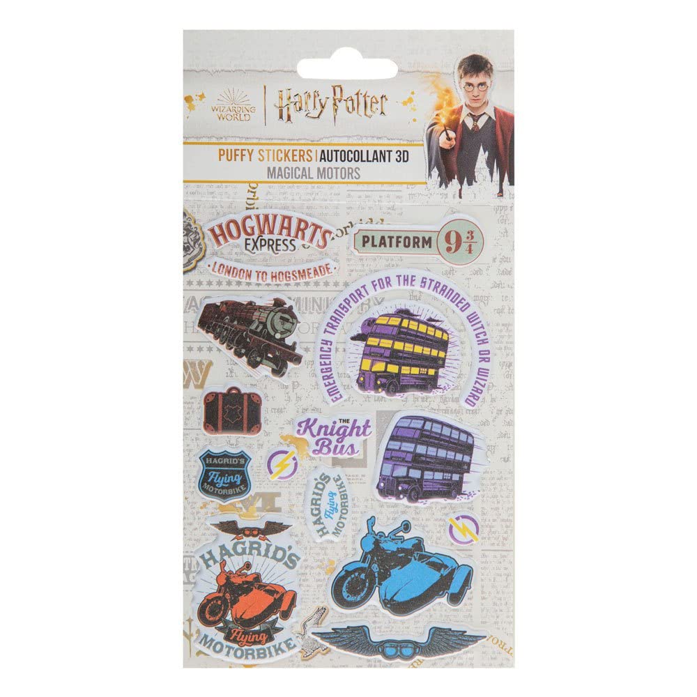 HARRY POTTER Foam STIKERS Hogwarts EXPRESS-4895205608986 Stickers, Multicoloured (26247)