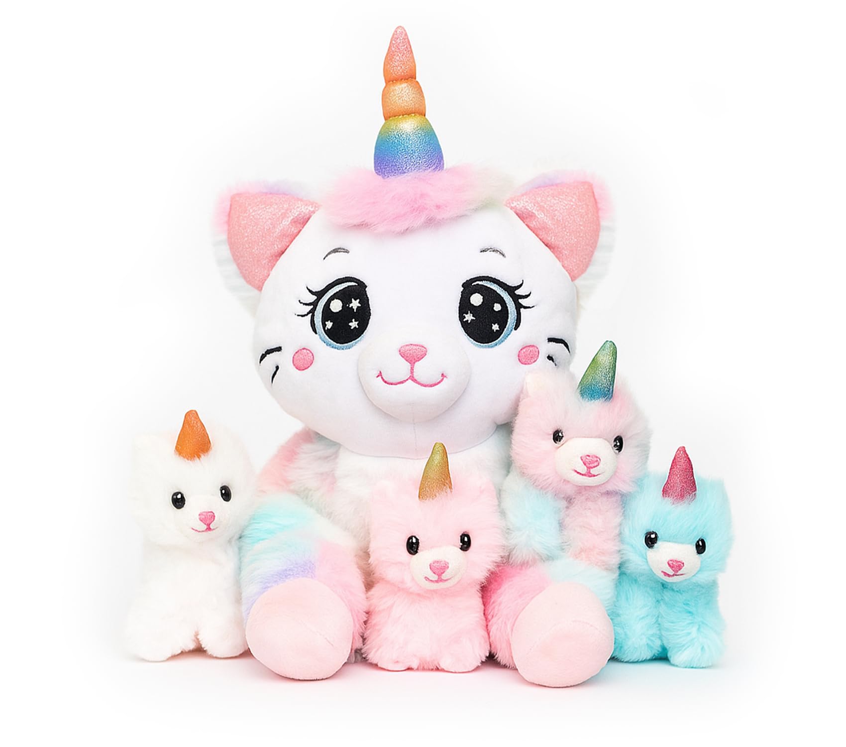 Chirpy Chums Dreamy Caticorn Family