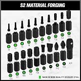 Swanlake Garden Tools 20-Piece Torx Bit Set T4-T40 S2 Steel 1/4" Hex view 2
