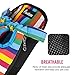 Pawaboo Pet Carrier Backpack, Adjustable Pet Front Cat Dog Carrier Backpack Travel Bag, Legs Out, Easy-Fit for Traveling Hiking Camping for Small Medium Dogs Cats Puppies, Medium, Colorful Strips