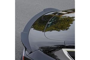 Bomely Spoiler Wing Compatible with 2017-2023 Tesla Model 3 Spoiler Wing Sport Cars Rear Spoiler Car Styling Kits Tesla Model 3 Accessories (Glossy Black)