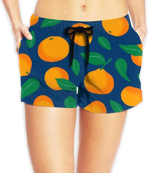 Amazon Co Jp オレンジ色 ショートパンツ レディース カジュアル ビーチパンツ おしゃれ 水着 夏 スポーツパンツ 水陸両用 人気 ギフト 服 ファッション小物