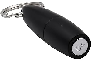 Xikar Pull-Out Punch, Razor Sharp 9mm Cigar Punch, Black Matte