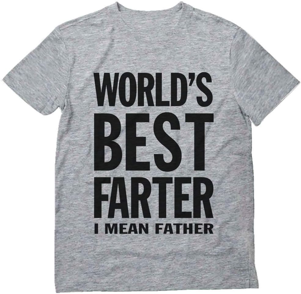 TstarsWorld's Best Farter Dad Shirt | Gift for New Dads Funny Father's Day Tshirt for Men