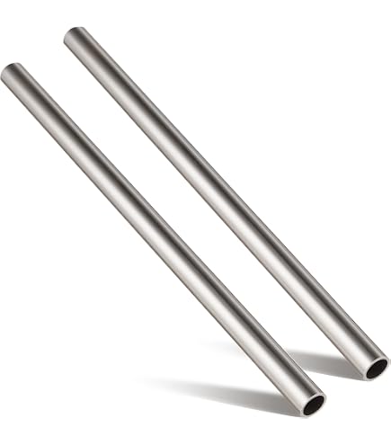 TA2 Pure Titanium Hollow Tube – 40mm OD X 38mm ID, 500mm Length, Wall Thickness Options 1-5mm – For Industry, Chemical Machinery & Aerospace
