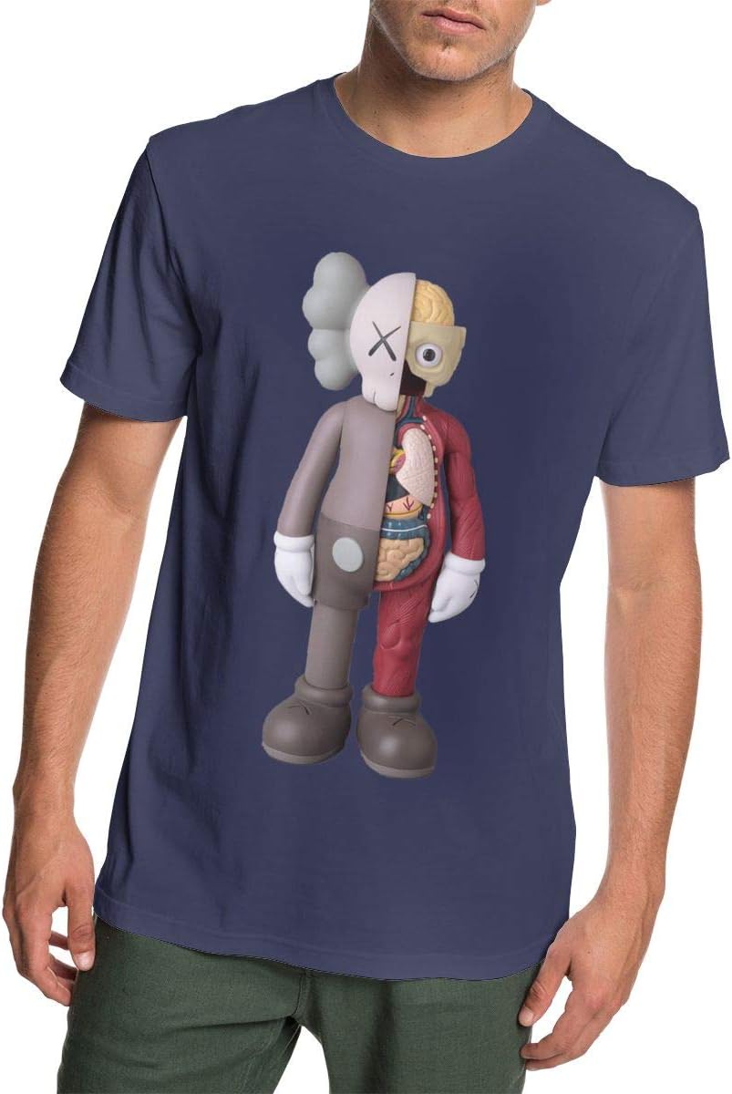 ANANBoyle Men's KAWS Cotton Clothes Short Sleeve T Shirt Cool Tee Tank