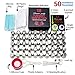 105pc Russian piping tips set, 50 numbered stainless steel nozzles, leaf tip, 3-color+ single coupler, 40 pastry bags, silicon bag, 5 cleaning brushes, GIFT box, plastic scissors & 5 silicon cake cups