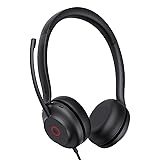 Yealink UH35 Wired Headset, USB Headset with Noise