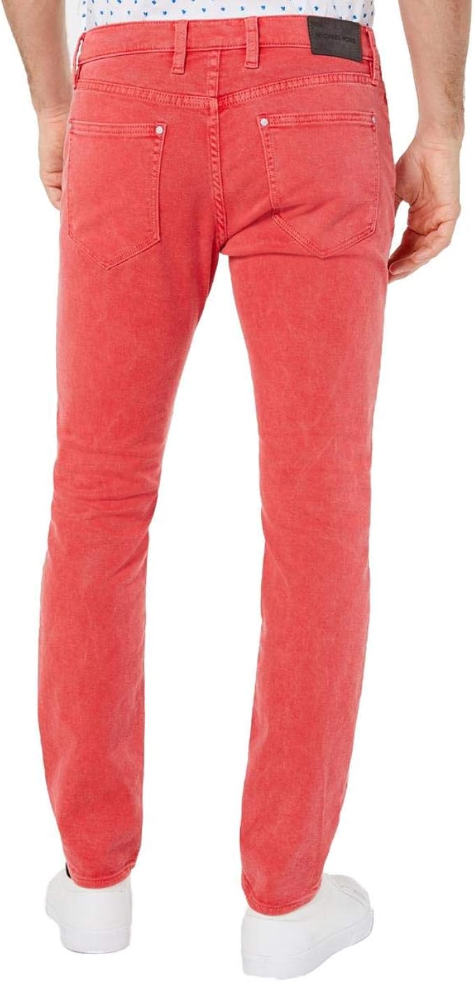 michael kors jeans red