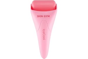 Skin Gym Ice Roller for Face - Anti Aging Ice Face Roller & Eye Roller for Eye Puffiness Relief, Travel Size Face Roller Skin Care & Face Ice Roller, Light Facial Ice Roller & Face Depuffer
