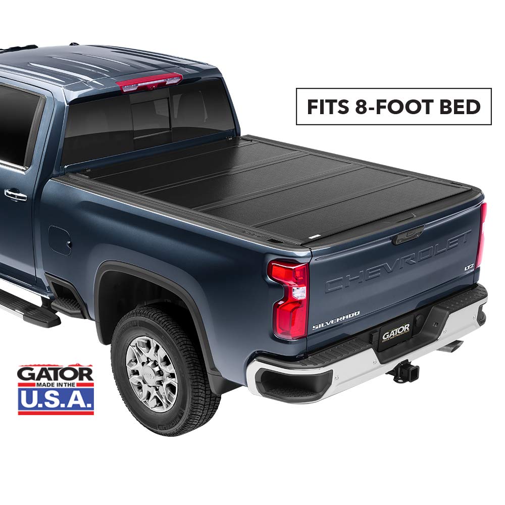 Gc14020 Fits 19 19 Chevy Silverado Gmc Sierra 5 8 Bed Gator Covers Gator Efx Hard Folding Truck Tonneau Cover Tonneau Covers