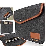 Macbook Air & Pro Retina 13 Inch Case, Yellow-Price Ultrabook Netbook Bag Envelope Case Cover Sleeve Carrying Protector Case Bag with Card Slot / Pocket, Dark Grey