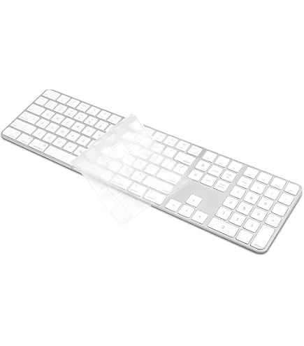 Amazon.com: Keyboard Cover for Apple Magic Keyboard with Touch ID