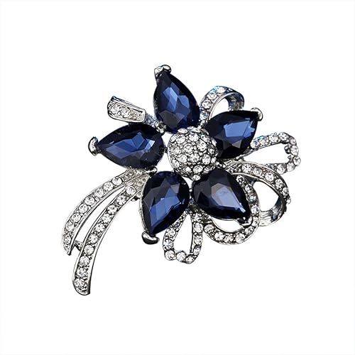 Amazon Ruikey 新しい ファッション ブローチ デザイン 水晶 クリエイティブ 古典 シンプル おしゃれ アクセサリー キラキラ ジュエリー プレゼント 贈り物 ブローチ 通販