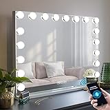 MISAVANITY Hollywood Vanity Mirror with Lights and