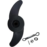 Replacement Trolling Motor Prop ，Trolling Motors Mount Accessories (2 Blade 32lb 36lb 40lb 46lb Thrust)