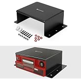 Bevinsee PC680 Battery Hold Down Tray Bracket Mounting Box | Compatible with Odyssey PC680, for Car, Truck, Boats, ATV, UTV, Aluminum, Glossy Black