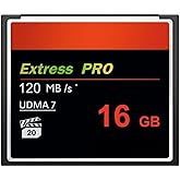 GYWY 16GB UDMA Speed Up to 120MB/s.for Professional Photographer Enthusiast Camera CF Card