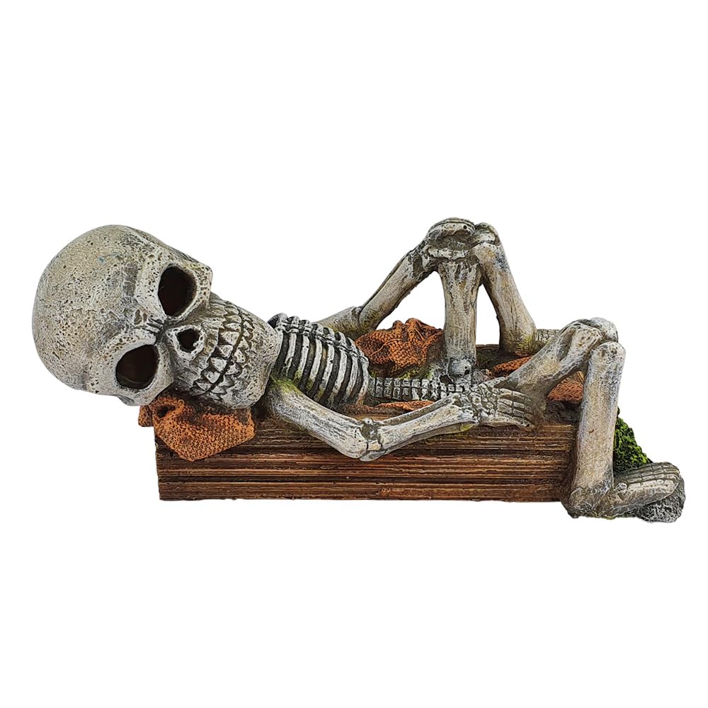 Nobby 28718 Aqua Ornaments Lying Skeleton 17 x 7.8 x 7.3 cm