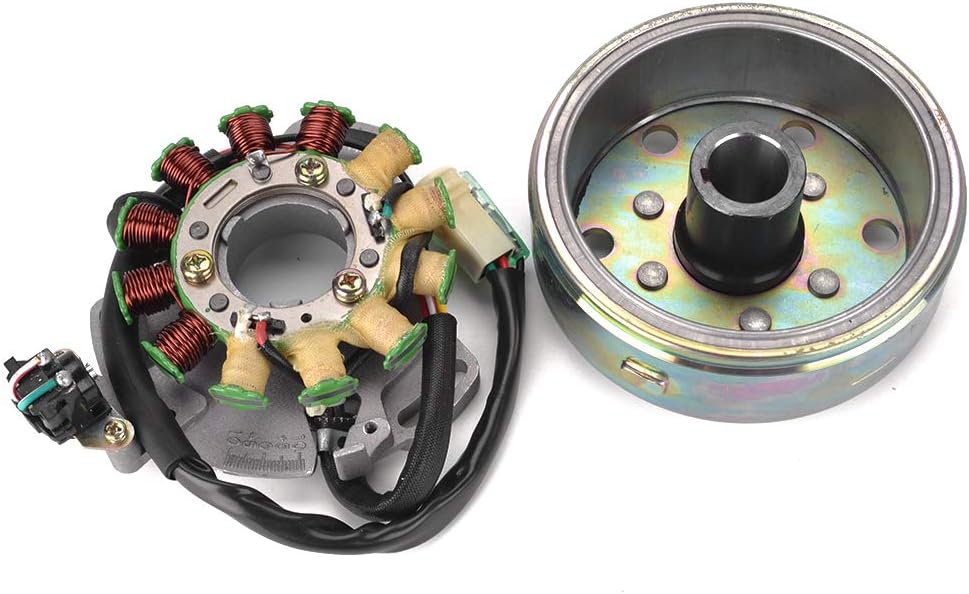 Motorcycle Magneto Generator Engine Stator Coil Stator Coil Rotor Assy For Yamaha Banshee 350 YFZ350 1987-1994