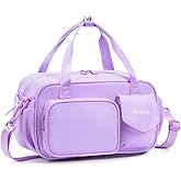 Ceneda 12 inch Mini Gym Bag for Women, Small Duffle Bag with Wet Pocket, Lightweight Multi-Pocket Travel Tote for Yoga, Sports, Workout, Daily Use - Water-Resistant