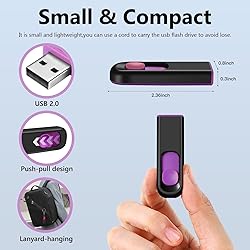 MAKACTUA 5 Pack 32GB USB Flash Drive, USB 2.0