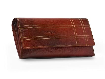 GenWayne Leather Wallet for Women Ladies Purse Handbag Clutch Bags