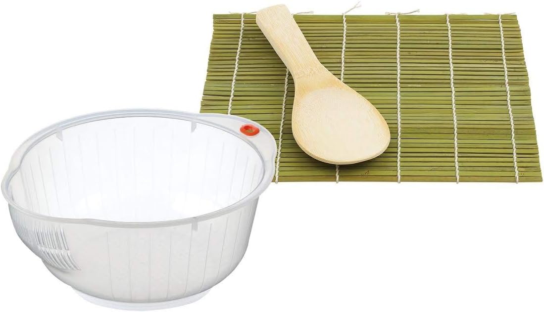 Helen’s Asian Kitchen Sushi Mat, 9.5-Inches x 8-Inches, Natural Bamboo: Kitchen Tool Sets: Kitchen & Dining