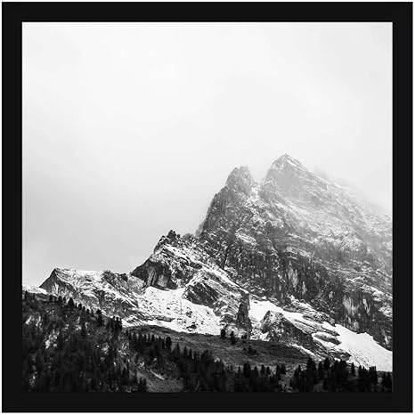 Frame It Easy 22 x 22 Black Wood Frame 