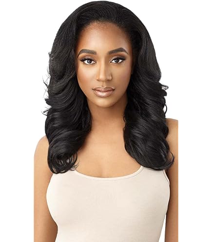 Amazon.com : Outre Annie Quick Weave Synthetic Hair Half Wig  display picture 3