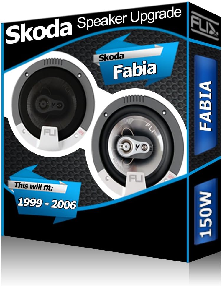 Fabia Rear Hatch speakers Fli 4" 10cm car speaker kit 150W